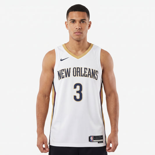 Regata New Orleans Pelicans Masculina - Branca