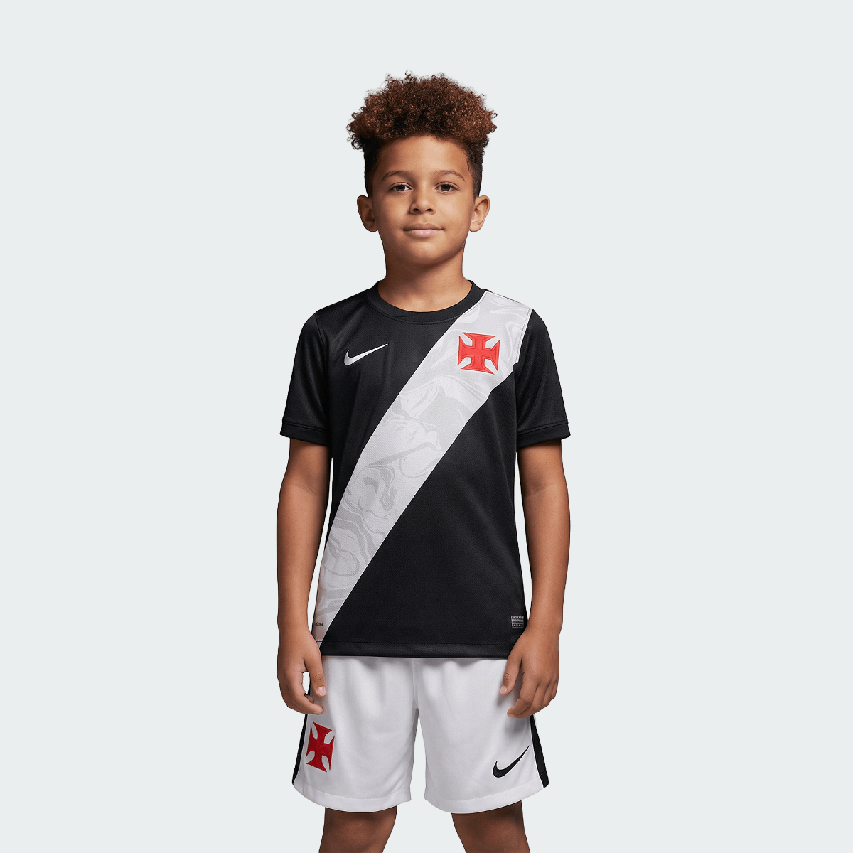 Kit Infantil Vasco Home 26/27 - Preto