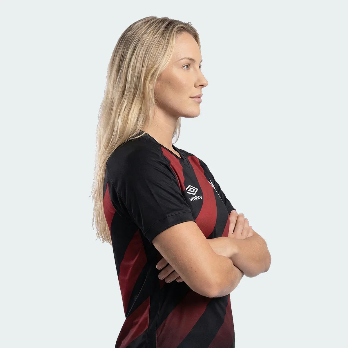 Athletico Paranaense Home 26/27 Umbro Feminino -  Vermelho e Preto