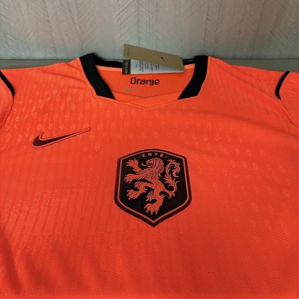 Holanda Home 26/27 Masculino Nike Jogador - Laranja