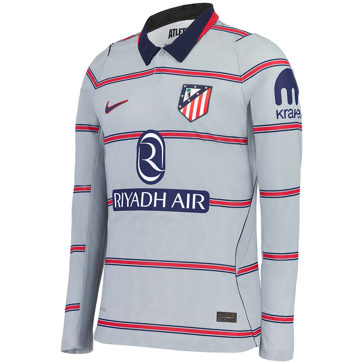 Atlético de Madrid Third Manga Longa 26/27 Torcedor Nike - Cinza