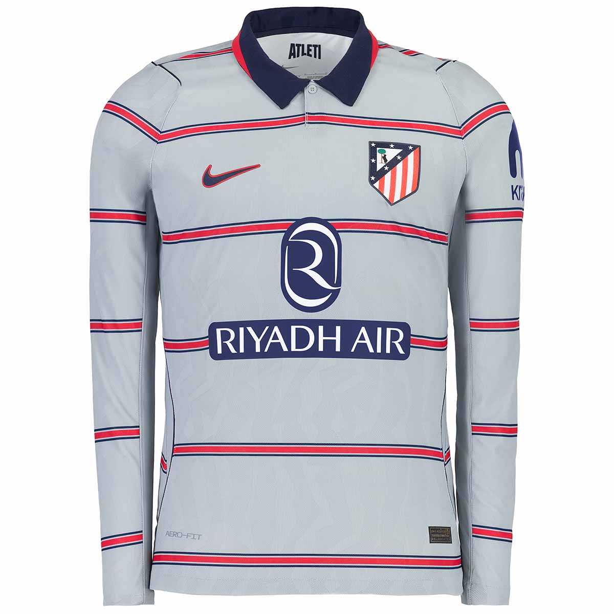 Atlético de Madrid Third Manga Longa 26/27 Torcedor Nike - Cinza