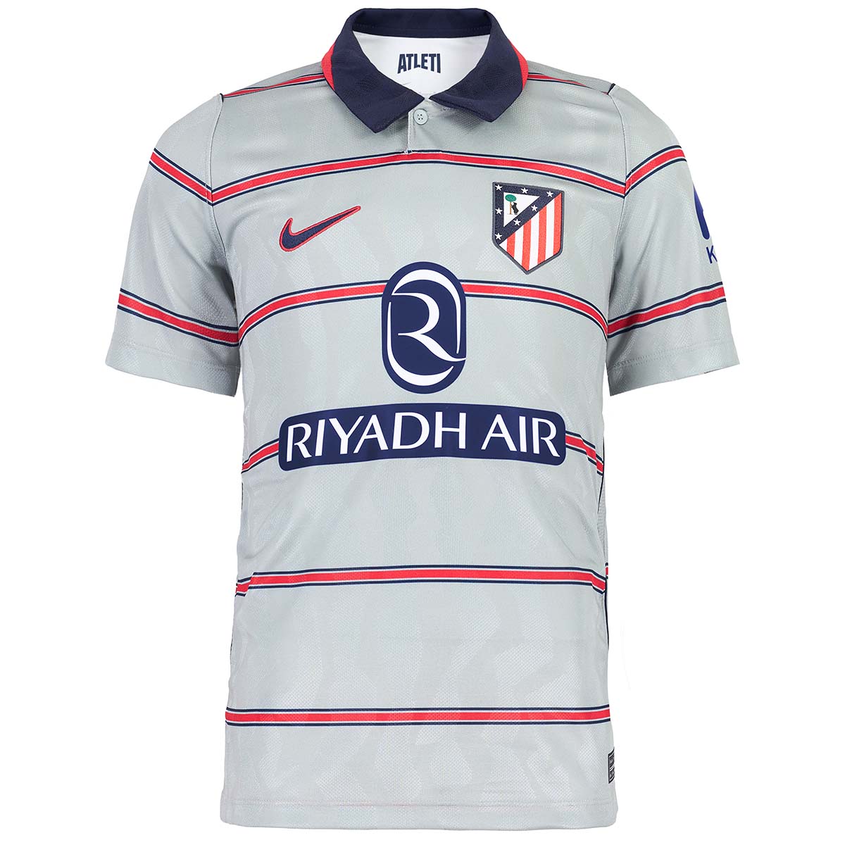 Kit Infantil Atlético de Madrid Third 26/27 - Cinza