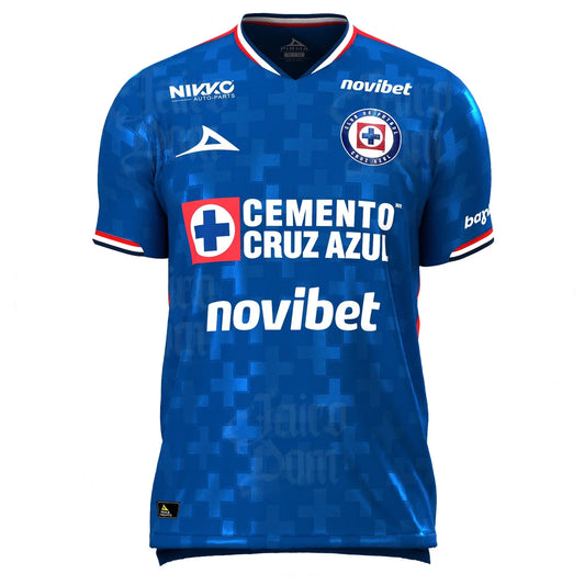 Cruz Azul Home 25/26 Torcedor Pirma Masculino - Azul