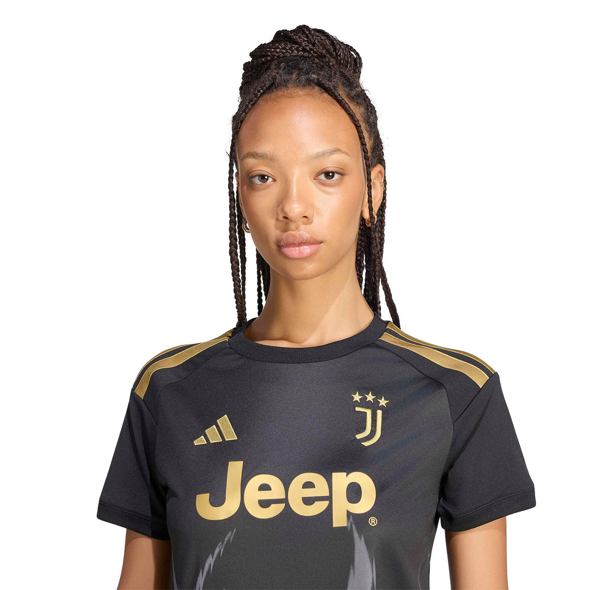Juventus Third 26/27 Feminina Adidas  - Preta
