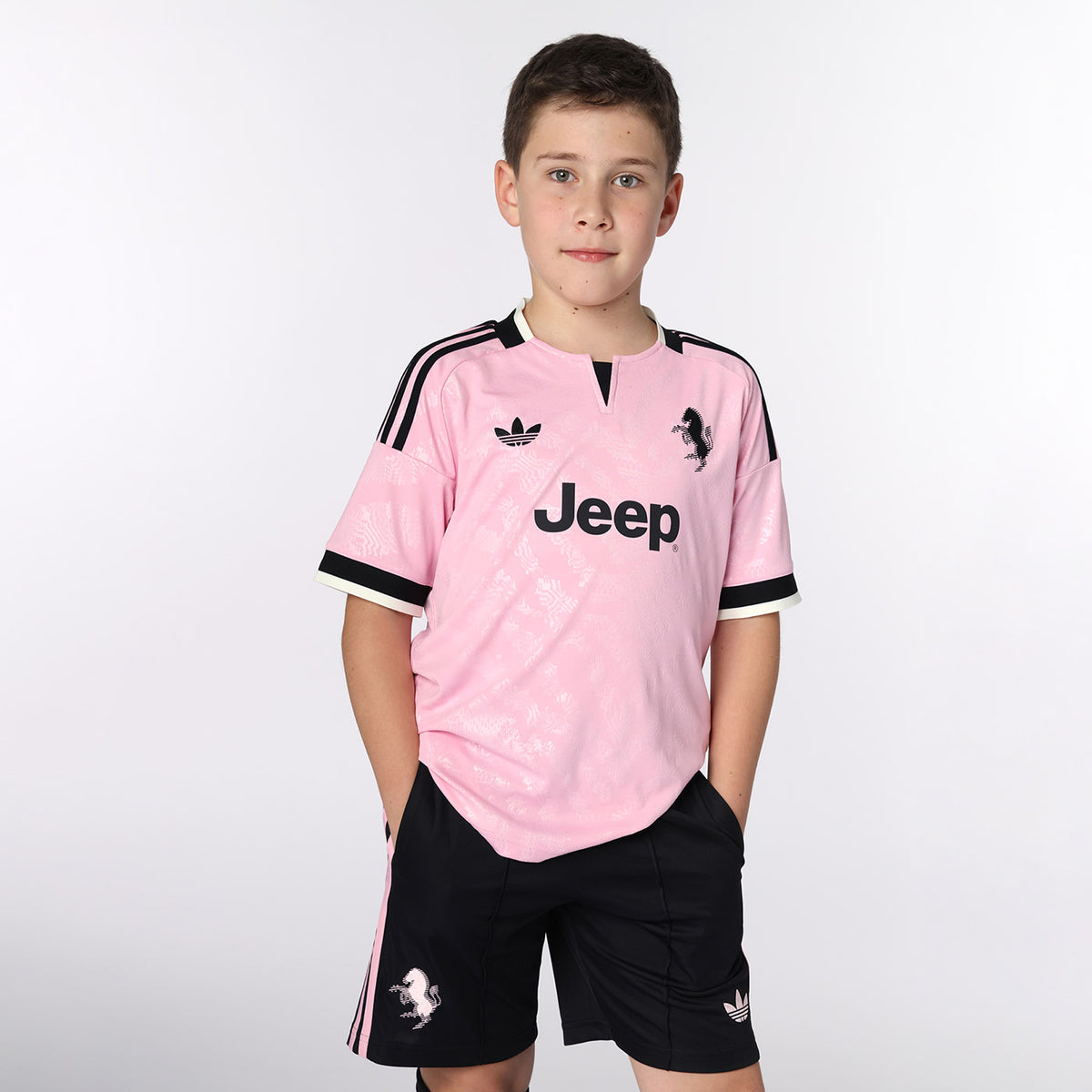 Kit Infantil Juventus Away 26/27  - Rosa