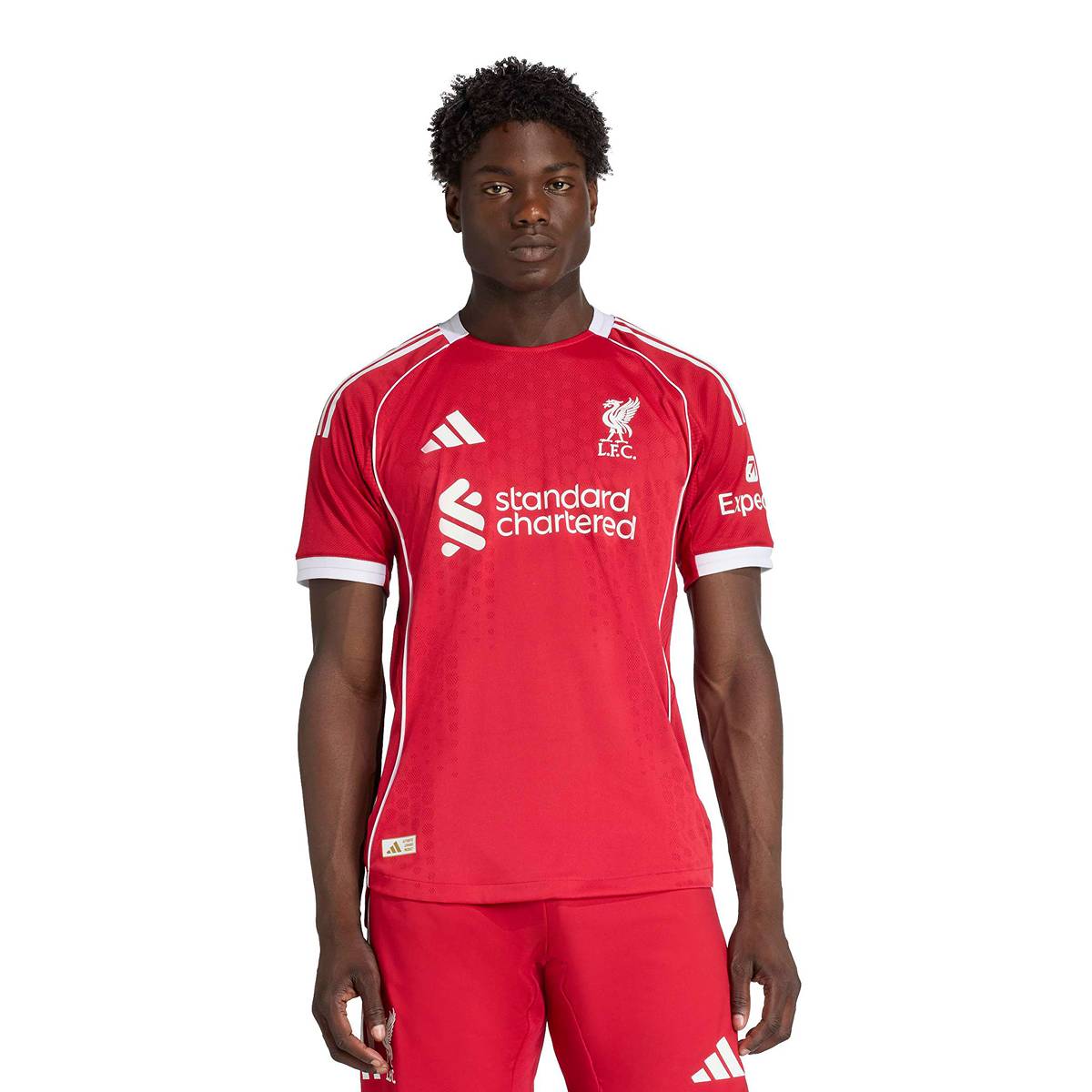 Liverpool Home 25/26 Jogador Adidas - Vermelho