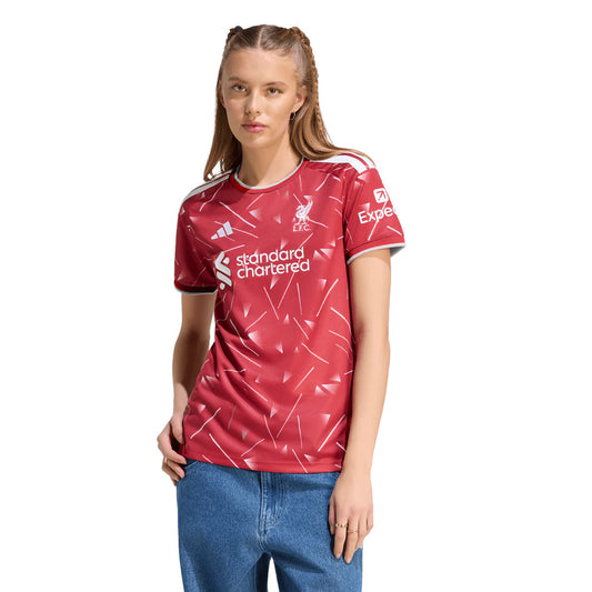 Liverpool Home 26/27 Feminina Adidas - Vermelho