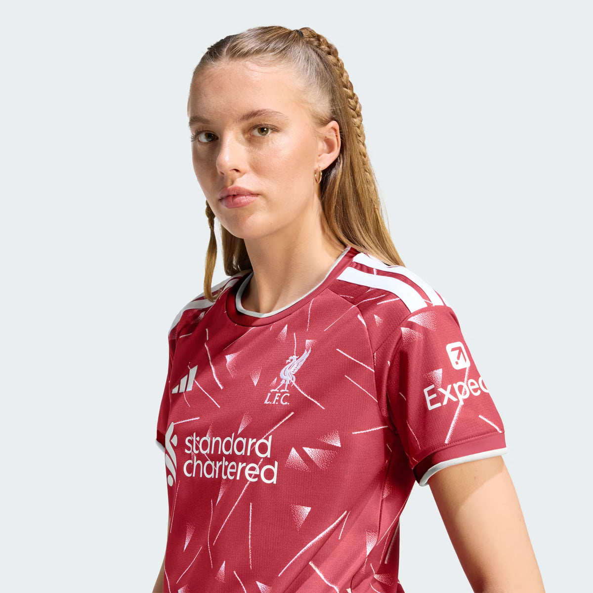 Liverpool Home 26/27 Feminina Adidas - Vermelho