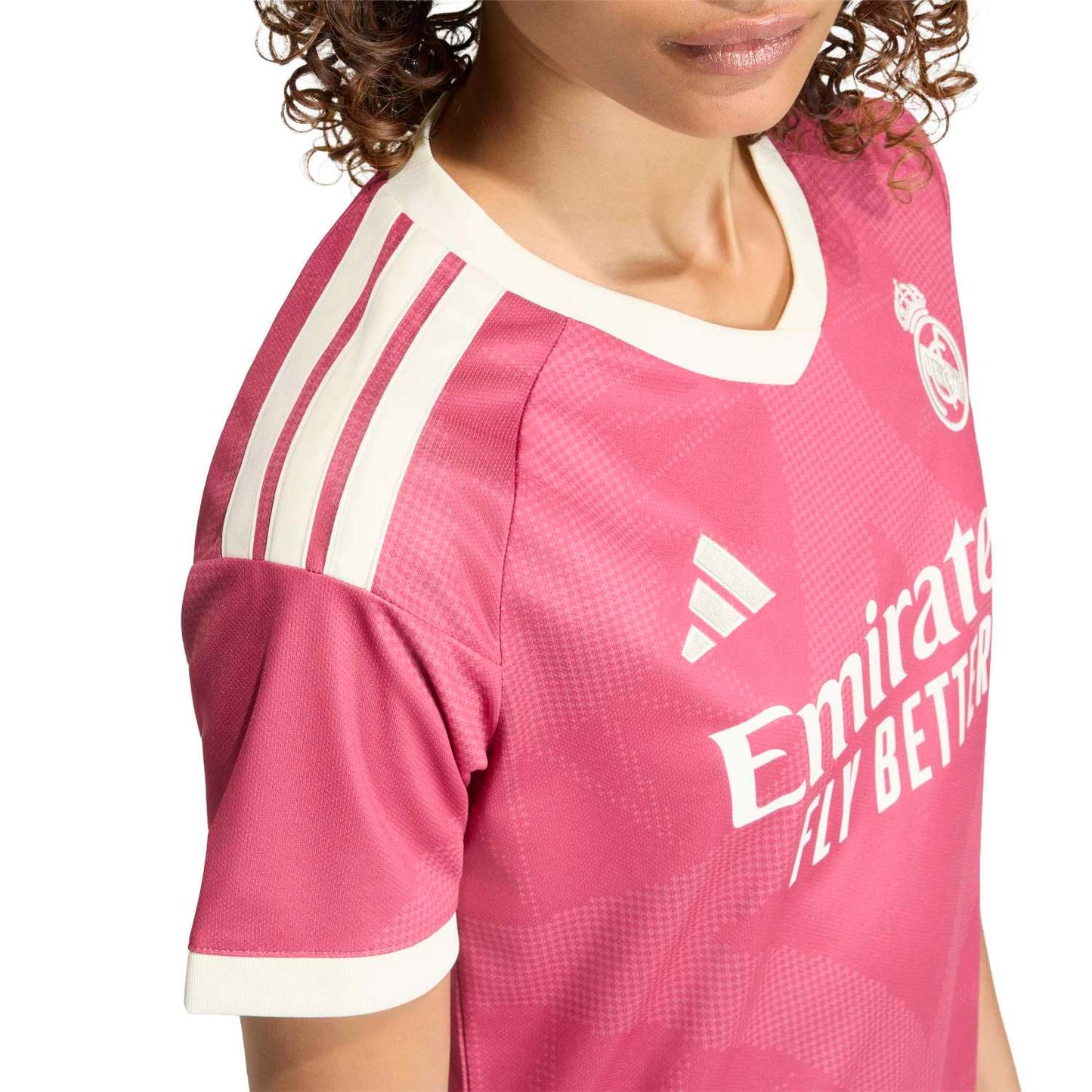 Real Madrid Third 26/27 Feminina Adidas  - Rosa