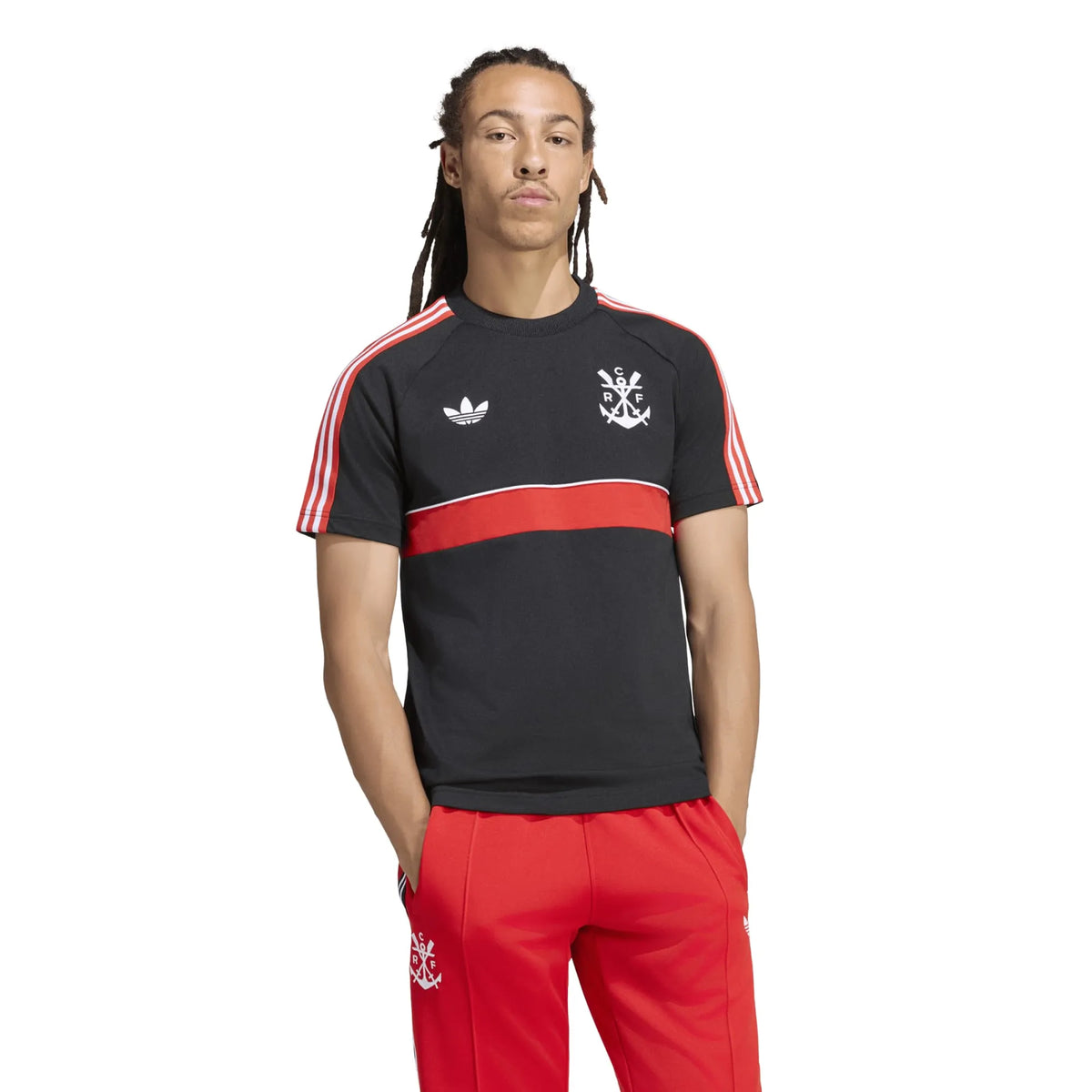 Flamengo Originals 26/27 Torcedor Adidas Masculina - Preta