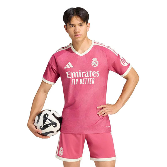 Real Madrid Third 26/27 Jogador Adidas - Rosa