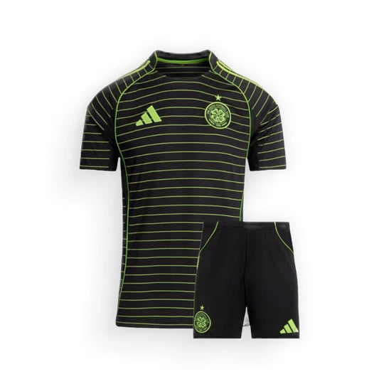 Kit Infantil Celtic Treino 25/26 - Preto