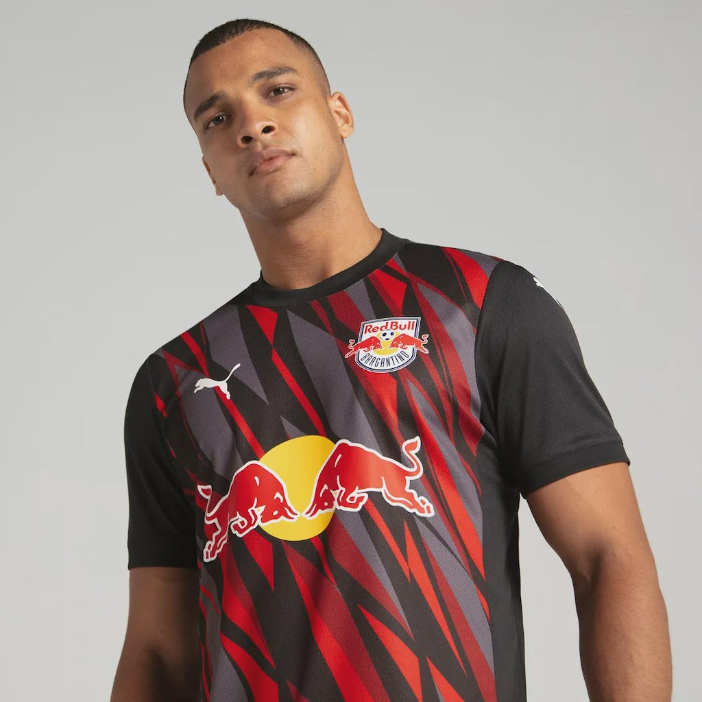 RB Bragantino Third 25/26 Puma Masculino -  Preto e Vermelho
