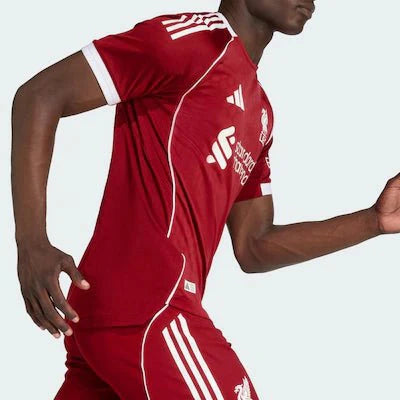 Liverpool Home 25/26 Jogador Adidas - Vermelho