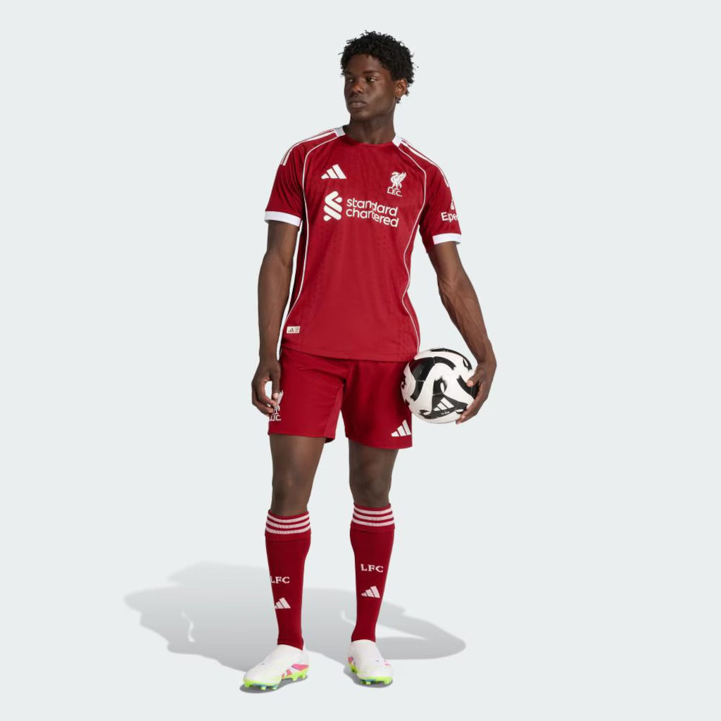 Liverpool Home 25/26 Jogador Adidas - Vermelho