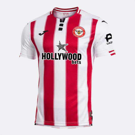 Brentford Home 25/26 Torcedor Joma - Vermelho e Branco