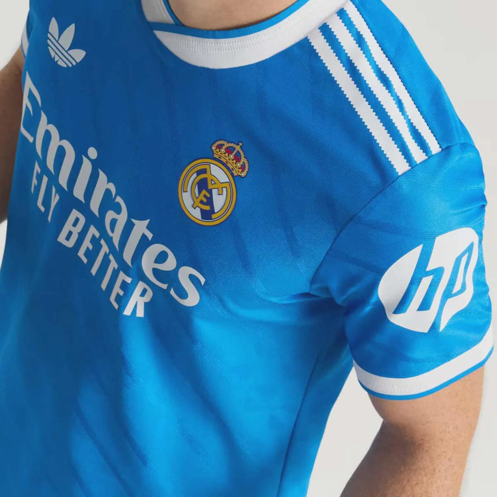 Real Madrid Third 25/26 Jogador Adidas - Azul