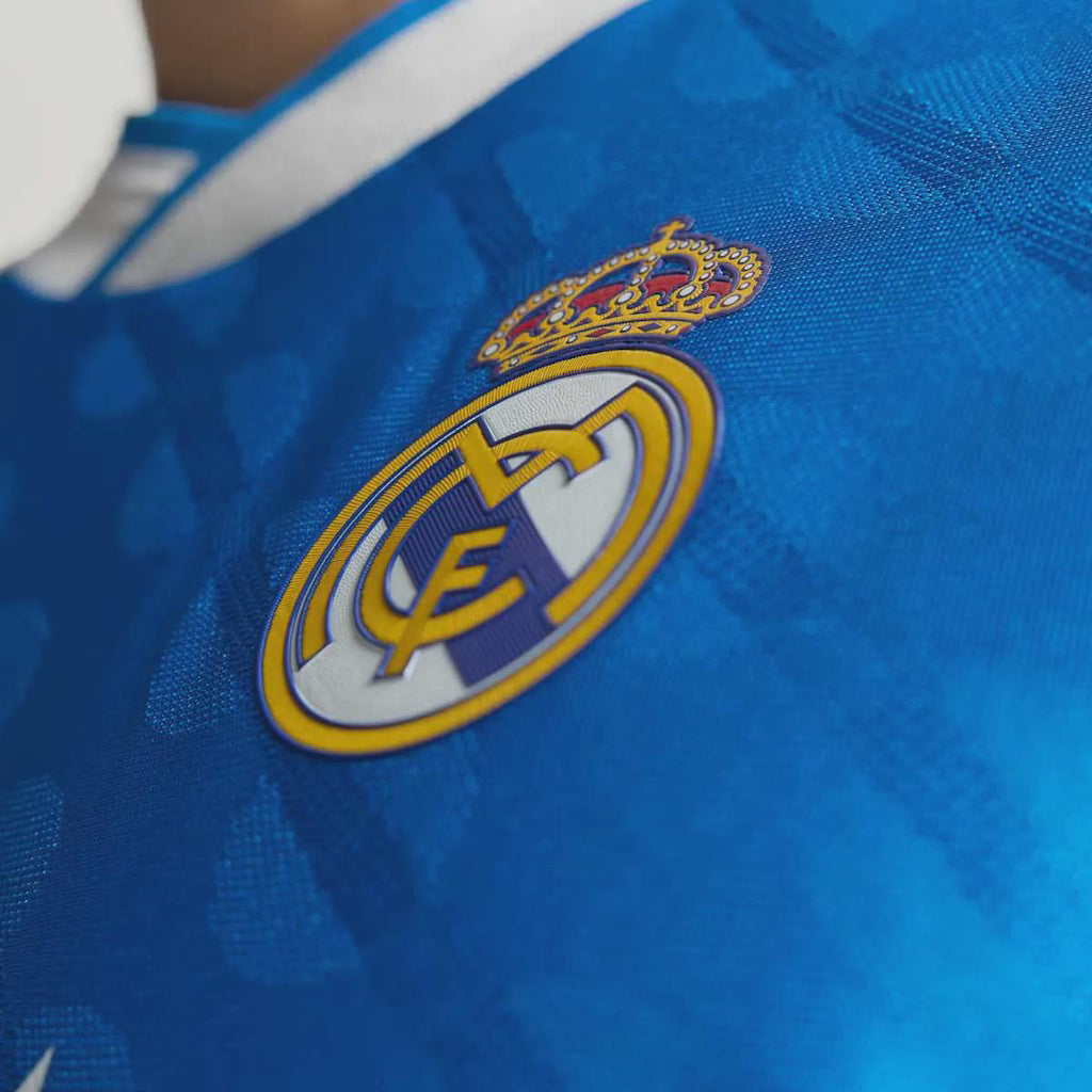 Real Madrid Third 25/26 Jogador Adidas - Azul