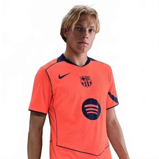 Barcelona Third 25/26  Jogador Nike - Laranja