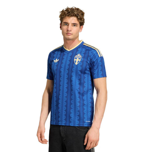 Suécia Away 26/27 Masculino Jogador Adidas - Azul