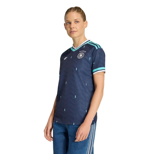 Alemanha Away 26/27 Torcedor Feminino Adidas - Azul Turquesa