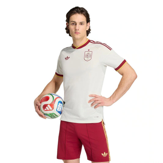 Espanha Away 26/27 Masculino Adidas Jogador - Branca