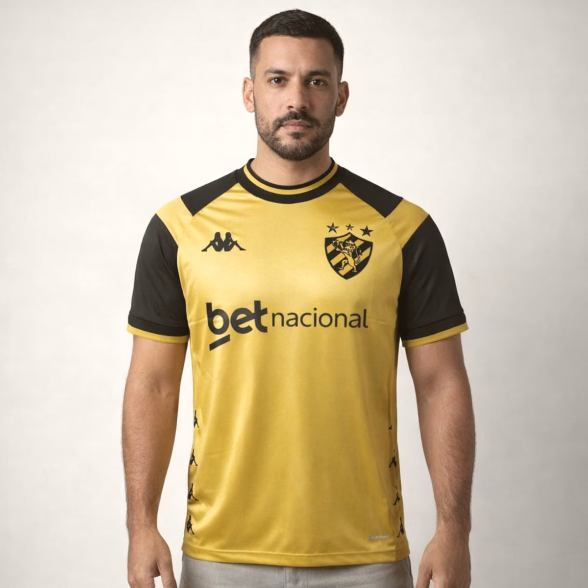 Sport Recife Away 26/27 Kappa Masculino -  Dourado