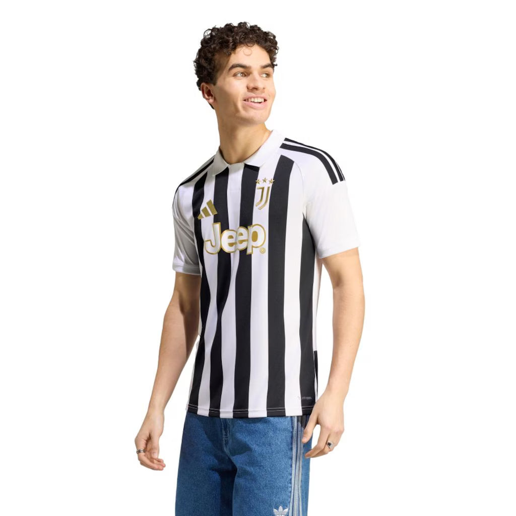 Juventus Home 26/27 Torcedor Adidas  - Preto e Branco