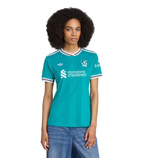 Liverpool Third 25/26 Feminina Adidas - Verde