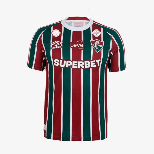 Fluminense Home 25/26 Torcedor Com Patrocínios Umbro Masculino