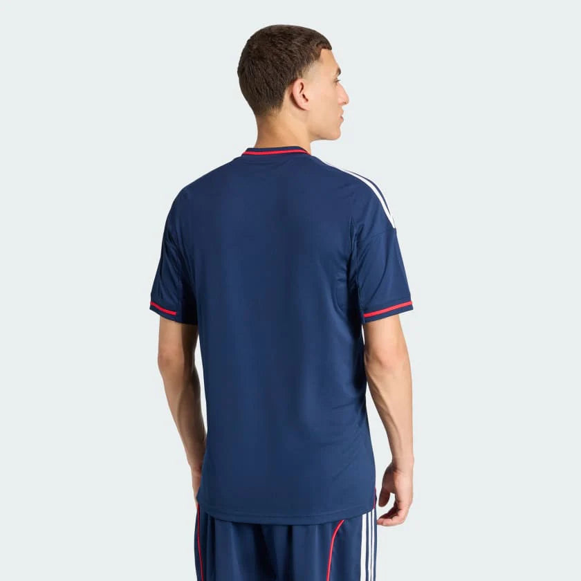 Lyon Away 25/26 Torcedor Adidas - Azul