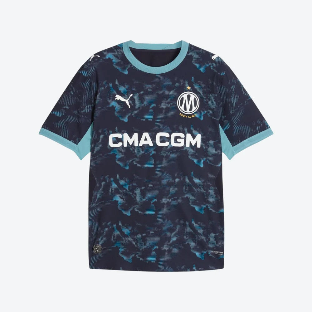 Olympique de Marseille Away 26/27 Jogador Puma - Azul