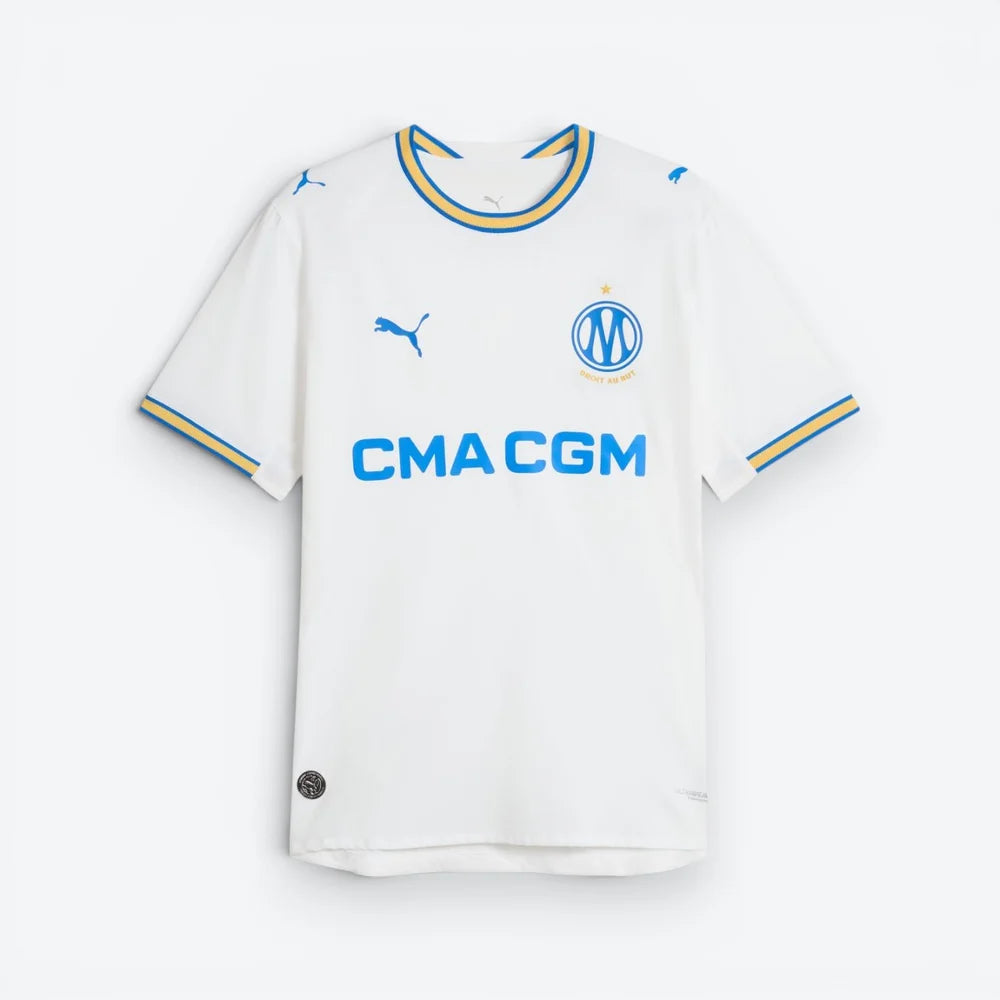 Olympique de Marseille Home 26/27 Jogador Puma - Branca