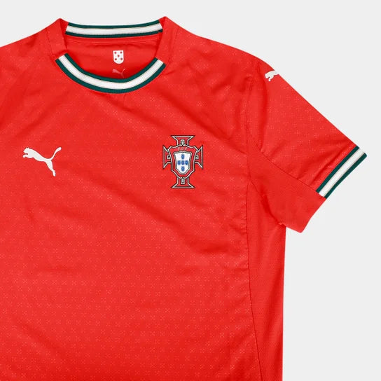 Portugal Home 25/26 Masculina Torcedor Puma - Vermelho