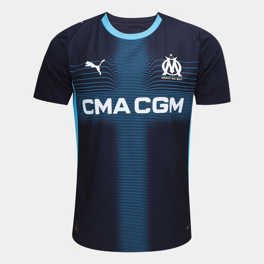 Olympique de Marseille Away 25/26 Torcedor Puma - Azul Escuro