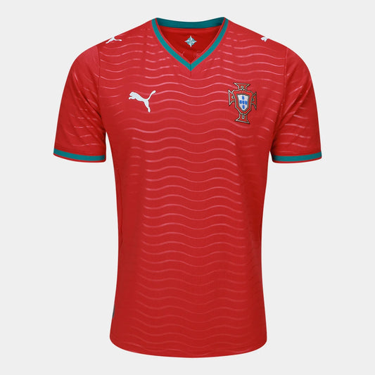 Portugal Home 26/27 Masculina Torcedor Puma - Vermelha