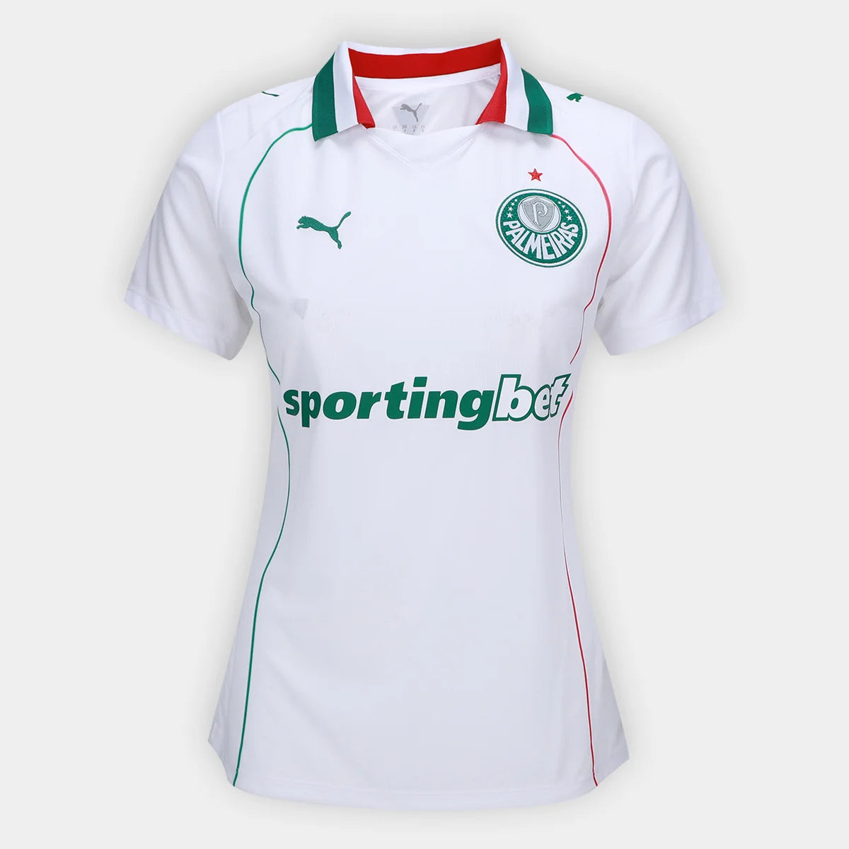 Palmeiras Away 26/27 Torcedor Feminina Puma - Branco