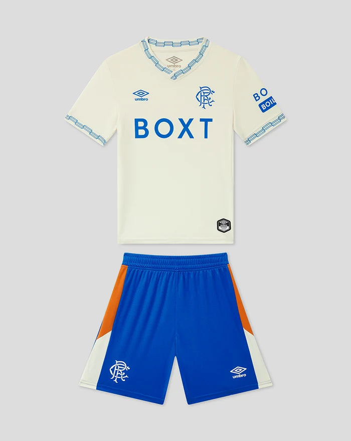 Kit Infantil Rangers Away 26/27 - Bege