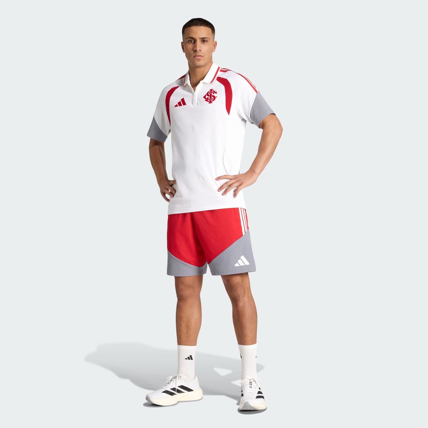 Internacional Treino Polo 26/27 Torcedor Adidas  -  Branca