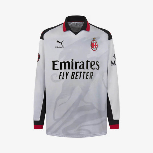 Milan Fourth 25/26 Manga Longa Torcedor Puma - Cinza