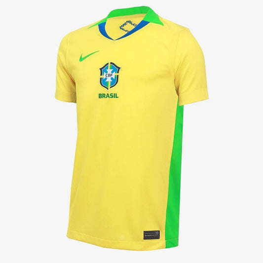 Brasil Home 25/26 Torcedor Nike - Amarelo