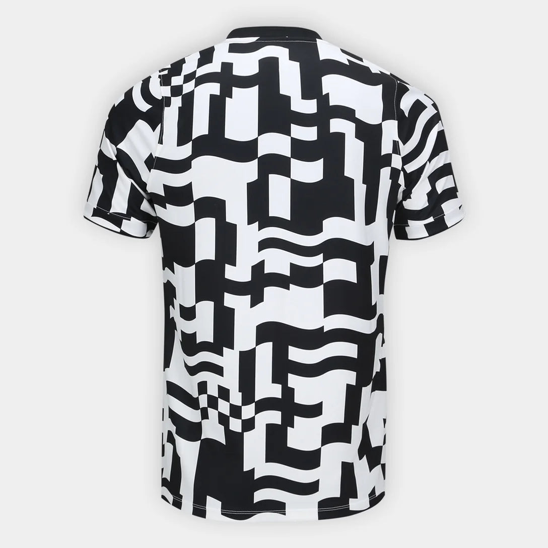 Corinthians Pré Jogo 26/27 Torcedor Nike - Preta e Branca