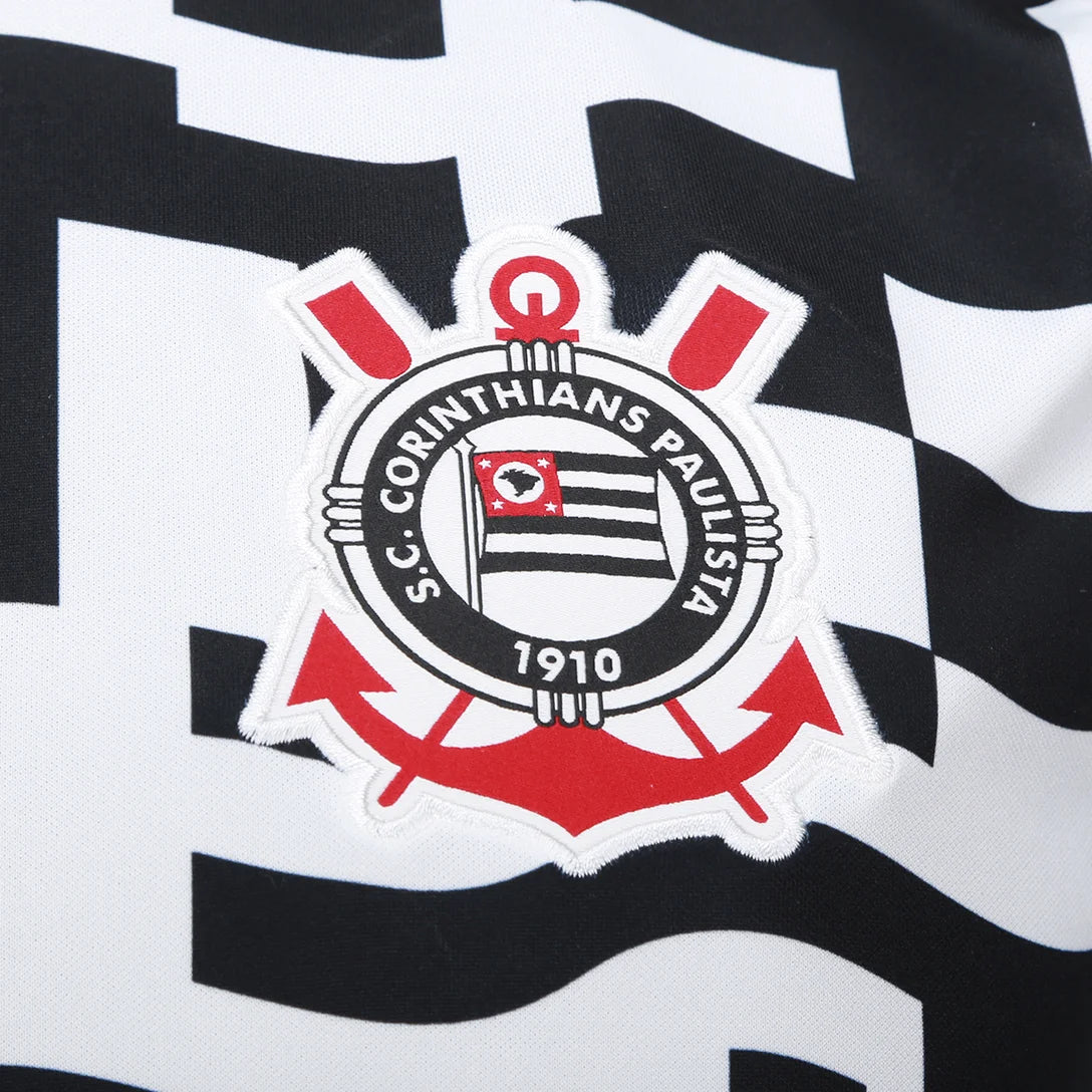 Corinthians Pré Jogo 26/27 Torcedor Nike - Preta e Branca