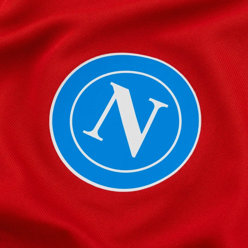 Napoli Third 26/27 Torcedor EA7 - Vermelho