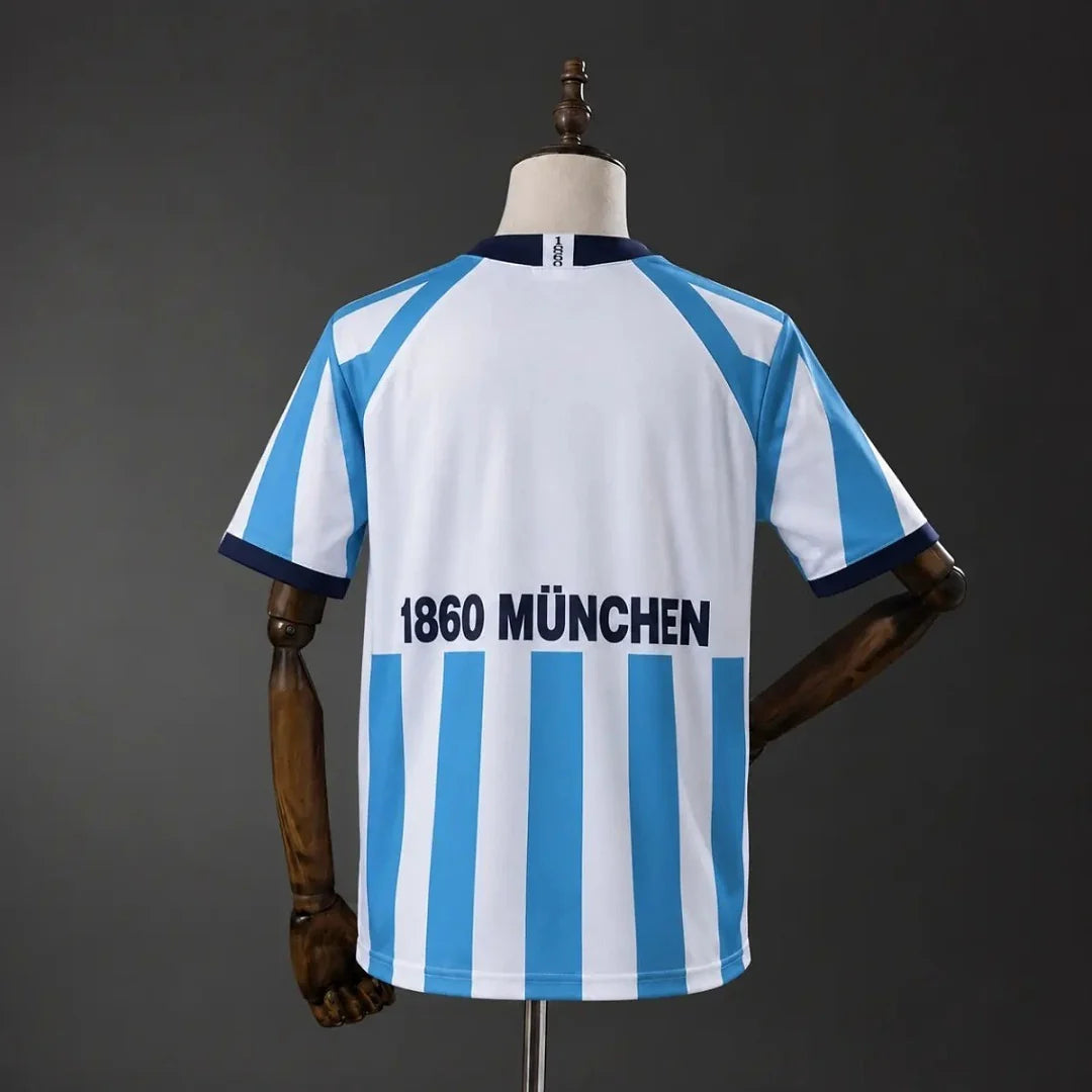 TSV 1860 Munich Home Retro 1995/96 Nike - Branca e Azul