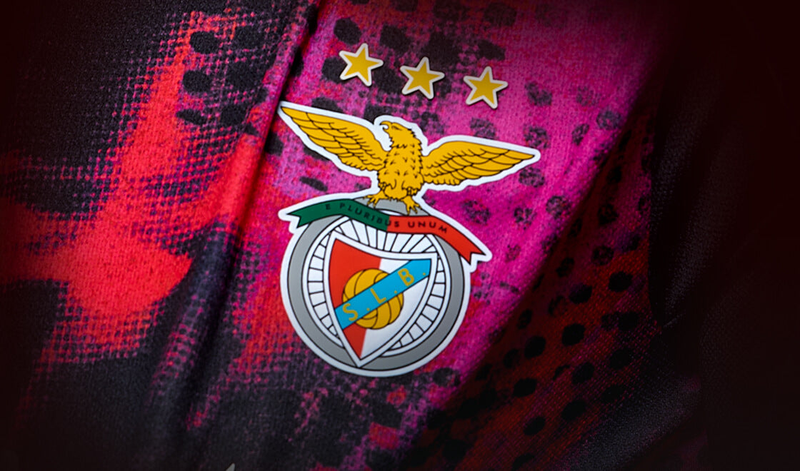 Benfica Third 26/27 Torcedor Adidas - Preto e Vermelho
