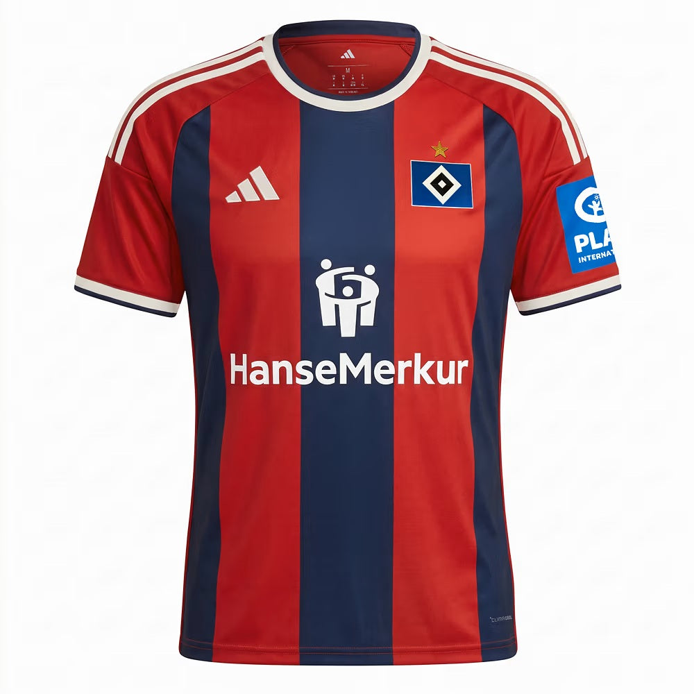 Hamburgo Third 26/27 Torcedor Adidas - Vermelho e Azul