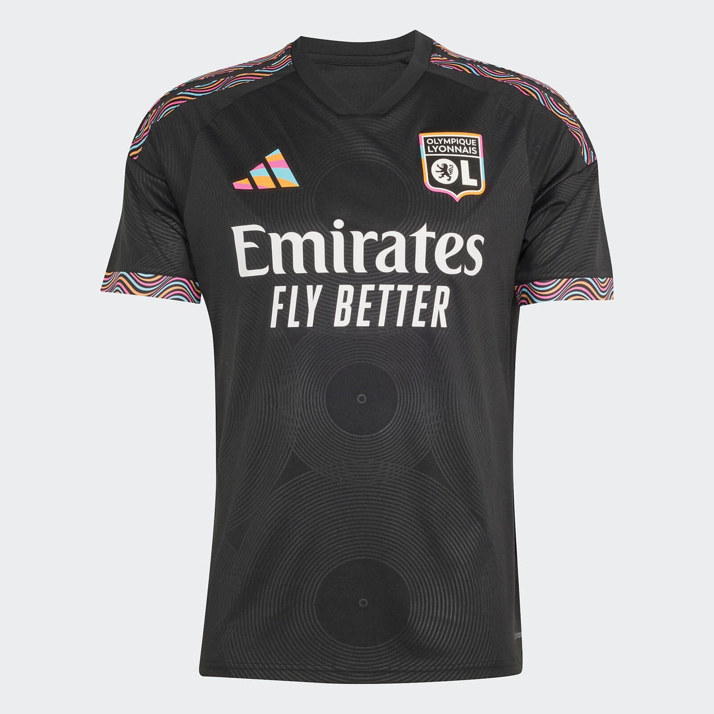 Lyon Third 26/27 Torcedor Adidas - Preta