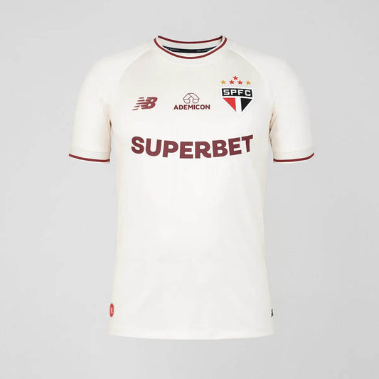 São Paulo Third 26/27 Torcedor New Balance Masculina - Bege